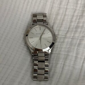 Michael Kors Metallic Silver Timepiece